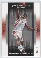 Ultimate Rookie - John Lucas III #/50