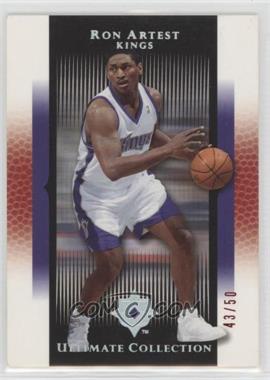 2005-06 Ultimate Collection - [Base] - Red #48 - Ron Artest /50