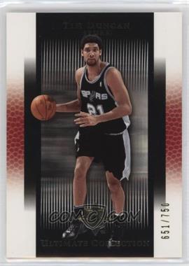 2005-06 Ultimate Collection - [Base] #111 - Tim Duncan /750