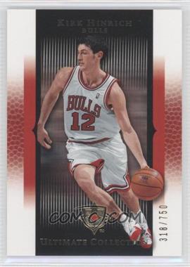 2005-06 Ultimate Collection - [Base] #18 - Kirk Hinrich /750