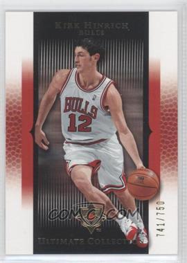 2005-06 Ultimate Collection - [Base] #18 - Kirk Hinrich /750