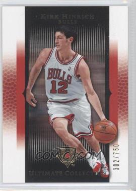 2005-06 Ultimate Collection - [Base] #18 - Kirk Hinrich /750
