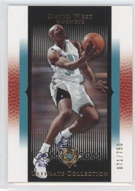 2005-06 Ultimate Collection - [Base] #85 - David West /750