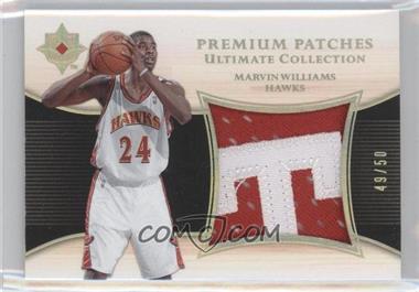 2005-06 Ultimate Collection - Premium Swatches - Patches #PP-MA - Marvin Williams /50