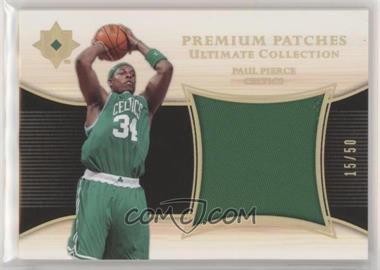 2005-06 Ultimate Collection - Premium Swatches - Patches #PP-PP - Paul Pierce /50