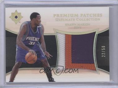 2005-06 Ultimate Collection - Premium Swatches - Patches #PP-SH - Shawn Marion /50