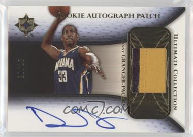 2005-06 Ultimate Collection - Rookie Autograph Patch #RP-DG - Danny Granger /25 [EX to NM]