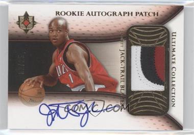 2005-06 Ultimate Collection - Rookie Autograph Patch #RP-JJ - Jarrett Jack /25