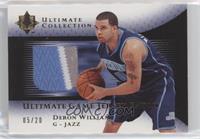 Deron Williams #/20