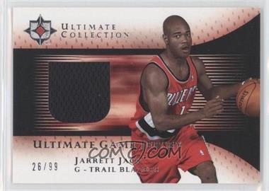 2005-06 Ultimate Collection - Ultimate Game Jersey #UJ-JJ - Jarrett Jack /99