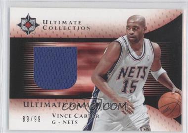 2005-06 Ultimate Collection - Ultimate Game Jersey #UJ-VC - Vince Carter /99