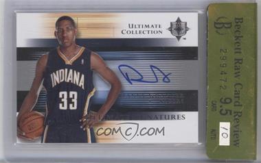 2005-06 Ultimate Collection - Ultimate Signatures #US-DG - Danny Granger [BRCR 9.5]