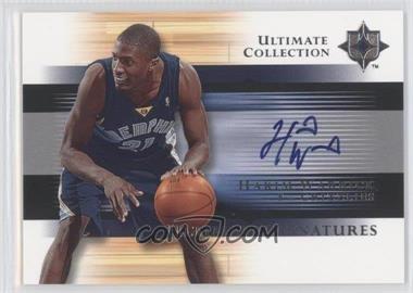 2005-06 Ultimate Collection - Ultimate Signatures #US-HW - Hakim Warrick