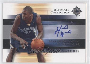 2005-06 Ultimate Collection - Ultimate Signatures #US-HW - Hakim Warrick