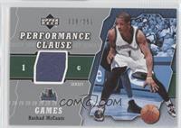 Rashad McCants #/250