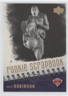 2005-06 Upper Deck - Rookie Scrapbook #RS24 - Nate Robinson