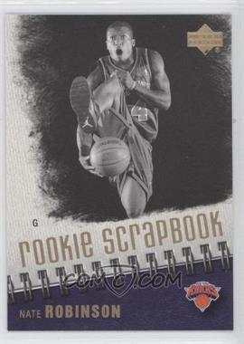 2005-06 Upper Deck - Rookie Scrapbook #RS24 - Nate Robinson