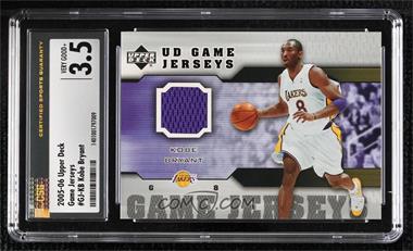 2005-06 Upper Deck - UD Game Jerseys #GJ-KB - Kobe Bryant [CSG 3.5 Very Good+]