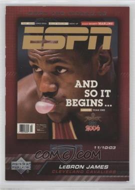 2005-06 Upper Deck ESPN - ESPN The Magazine #MAG-LJ2 - LeBron James [EX to NM]