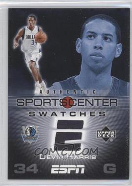 2005-06 Upper Deck ESPN - Sportscenter Swatches #SCS-DH - Devin Harris