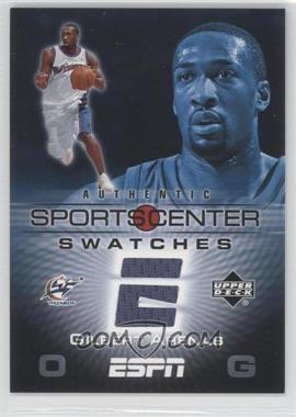 2005-06 Upper Deck ESPN - Sportscenter Swatches #SCS-GA - Gilbert Arenas