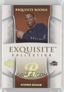 2005-06 Upper Deck Exquisite Collection - [Base] - Gold #96 - Exquisite Rookie - Stephen Graham /25