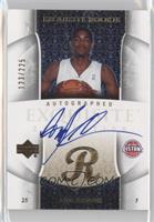 Exquisite Rookie - Amir Johnson #/225