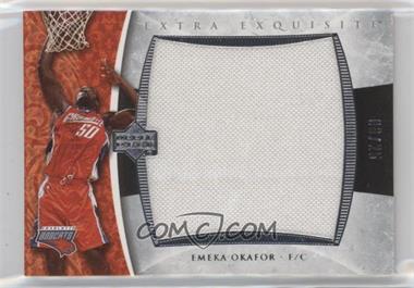 2005-06 Upper Deck Exquisite Collection - Extra Exquisite #EX-EO - Emeka Okafor /25