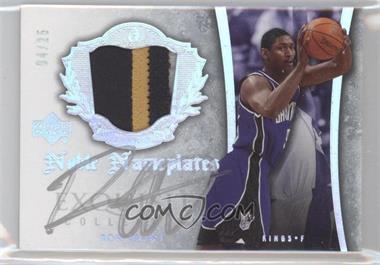 2005-06 Upper Deck Exquisite Collection - Noble Nameplates #NN-RA - Ron Artest /25