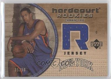 2005-06 Upper Deck Hardcourt - [Base] - Wood Jerseys #112-WJ - Hardcourt Rookies - Channing Frye /50