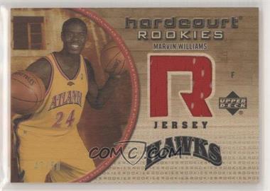 2005-06 Upper Deck Hardcourt - [Base] - Wood Jerseys #134-WJ - Hardcourt Rookies - Marvin Williams /50