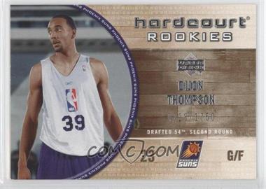 2005-06 Upper Deck Hardcourt - [Base] #108 - Hardcourt Rookies - Dijon Thompson /1750