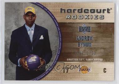 2005-06 Upper Deck Hardcourt - [Base] #126 - Hardcourt Rookies - Andrew Bynum /1750