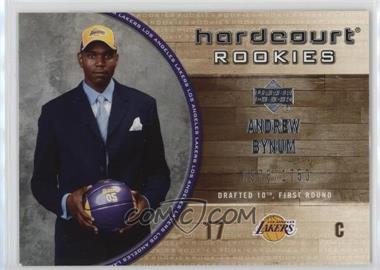 2005-06 Upper Deck Hardcourt - [Base] #126 - Hardcourt Rookies - Andrew Bynum /1750