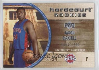 2005-06 Upper Deck Hardcourt - [Base] #95 - Hardcourt Rookies - Jason Maxiell /1750