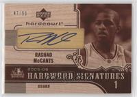 Rashad McCants #/50