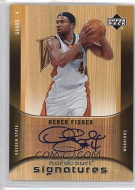 2005-06 Upper Deck Hardcourt - Signatures #HS-DF - Derek Fisher