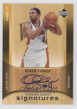 2005-06 Upper Deck Hardcourt - Signatures #HS-DF - Derek Fisher