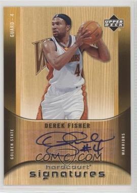 2005-06 Upper Deck Hardcourt - Signatures #HS-DF - Derek Fisher