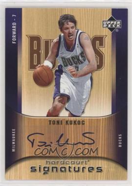 2005-06 Upper Deck Hardcourt - Signatures #HS-TK - Toni Kukoc