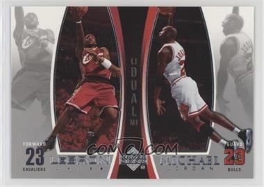 2005-06 Upper Deck Michael Jordan/LeBron James - Box Topper [Base] #LJMJ10 - LeBron James, Michael Jordan