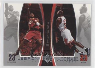 2005-06 Upper Deck Michael Jordan/LeBron James - Box Topper [Base] #LJMJ10 - LeBron James, Michael Jordan