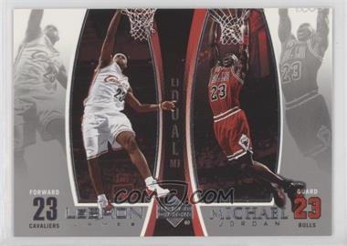2005-06 Upper Deck Michael Jordan/LeBron James - Box Topper [Base] #LJMJ8 - LeBron James, Michael Jordan