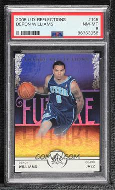 2005-06 Upper Deck NBA Reflections - [Base] #145 - Future Reflections - Deron Williams /1499 [PSA 8 NM‑MT]