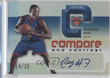 2005-06 Upper Deck NBA Reflections - Compare and Contrast Autographs #CCA-SF - Salim Stoudamire, Channing Frye /30