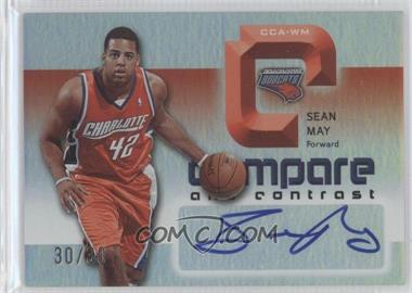 2005-06 Upper Deck NBA Reflections - Compare and Contrast Autographs #CCA-WM - Sean May, Marvin Williams /30