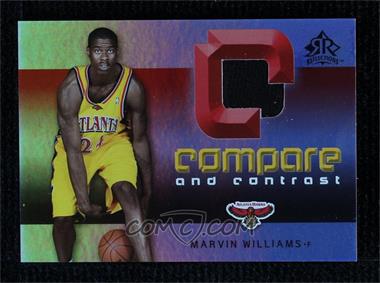 2005-06 Upper Deck NBA Reflections - Compare and Contrast #CC-WM - Marvin Williams, Sean May /100