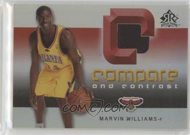 2005-06 Upper Deck NBA Reflections - Compare and Contrast #CC-WW - Hakim Warrick, Marvin Williams /100