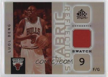 2005-06 Upper Deck NBA Reflections - Fabric Reflections Swatch #FR-LD - Luol Deng