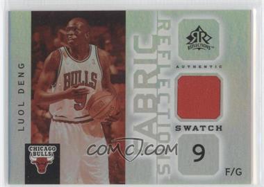 2005-06 Upper Deck NBA Reflections - Fabric Reflections Swatch #FR-LD - Luol Deng